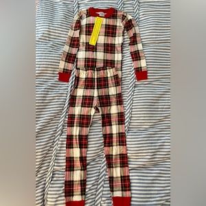 NWT Hanna Andersson Plaid Holiday Pajamas Size 6-7 kids